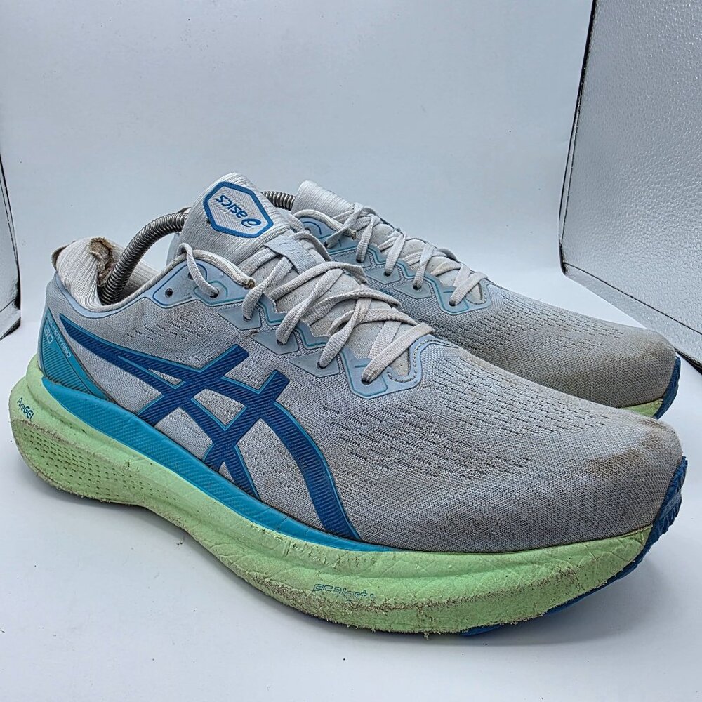 Asics Gel Kayano 30 Lite Show Mens Size 11 Blue Athletic Shoes Running Walking